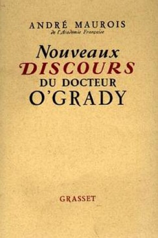 Cover of Nouveaux Discours Du Dr. O'Grady