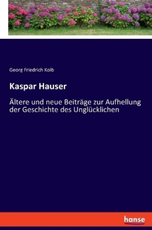 Cover of Kaspar Hauser