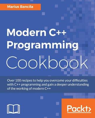 Book cover for Modern C++ Programming Cookbook