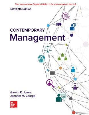 Book cover for ISE Contemporary Management