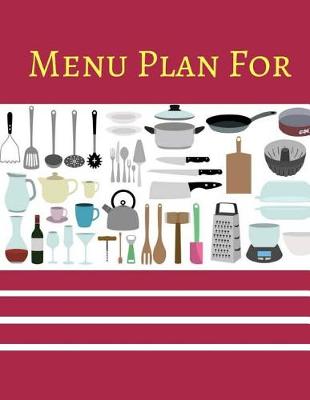 Book cover for Menu Plan For