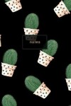 Book cover for Cactus Plant Journal Notebook
