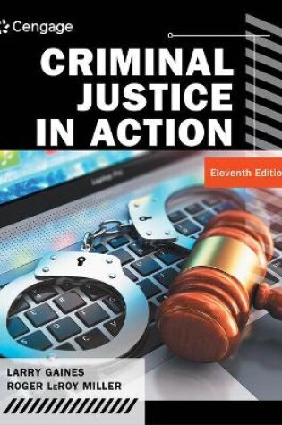 Cover of Cengage Infuse for Gaines/Miller's Criminal Justice in Action, 1 Term Printed Access Card