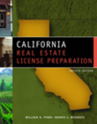 Book cover for California Real Estate License Prep