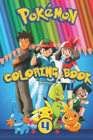 Cover of Pokemon Coloring Book