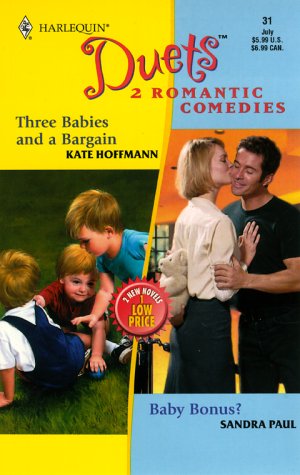 Book cover for Three Babies and a Bargain/Baby Bonus