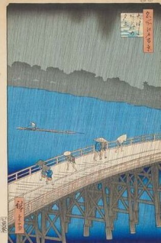 Cover of Downpour at Ohashi Bridge, Utagawa Hiroshige. Ruled Journal