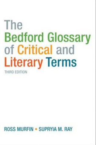 Cover of Bedford Glossary of Critical and Literary Terms