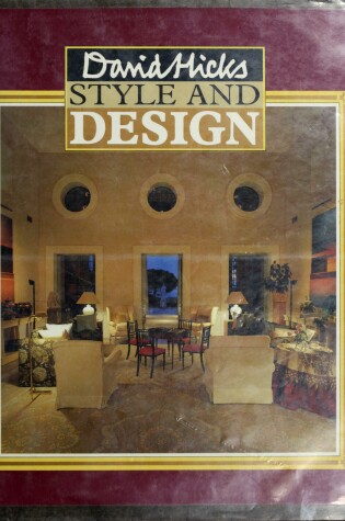 Cover of David Hicks Style & Design