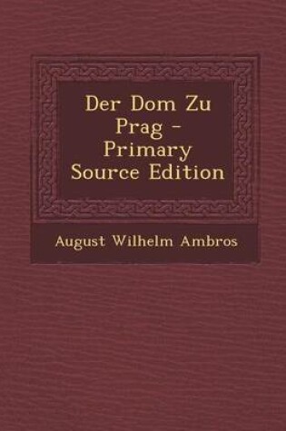 Cover of Der Dom Zu Prag