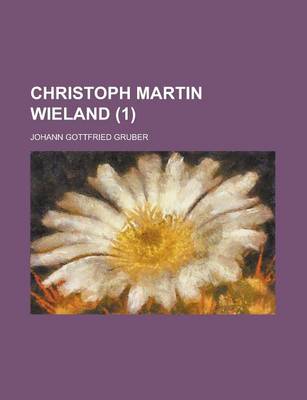 Book cover for Christoph Martin Wieland (1)