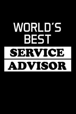 Book cover for World's Best Service Advisor