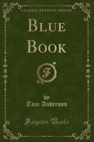 Cover of Blue Book (Classic Reprint)