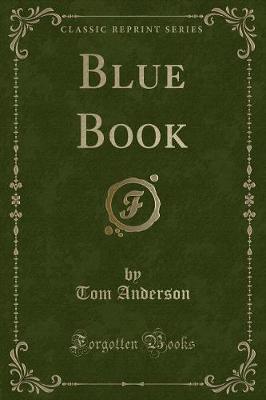 Book cover for Blue Book (Classic Reprint)