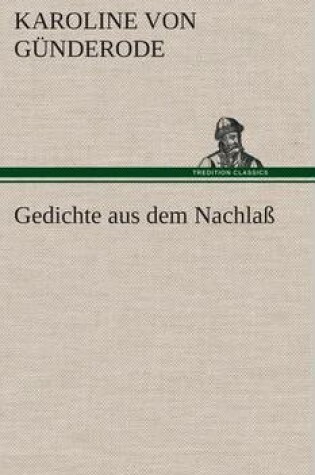 Cover of Gedichte Aus Dem Nachlass