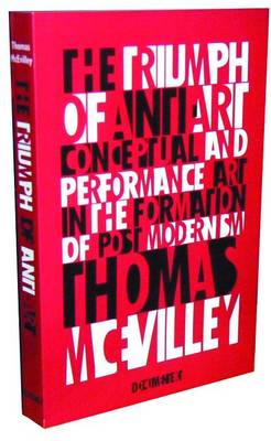 Book cover for The Triumph of Anti-Art