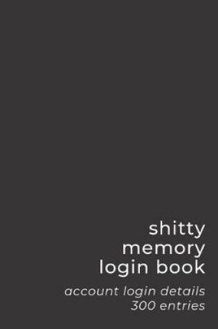 Cover of Shitty Memory Login Book