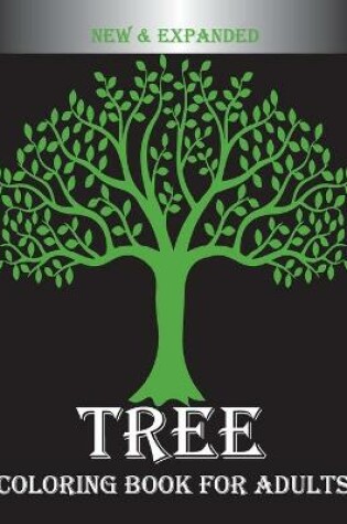 Cover of Tree Coloring Book for adults