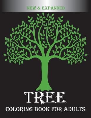 Book cover for Tree Coloring Book for adults