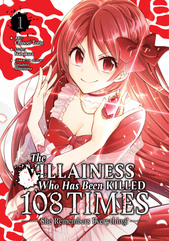 Book cover for The Villainess Who Has Been Killed 108 Times: She Remembers Everything! (Manga) Vol. 1