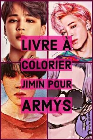 Cover of Livre a colorier Jimin pour Armys