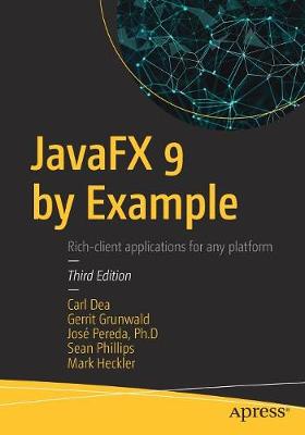 Book cover for JavaFX 9 by Example