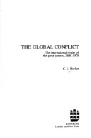 Cover of Global Conflict, 1880-1970