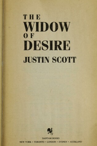 Cover of The Widow of Desire