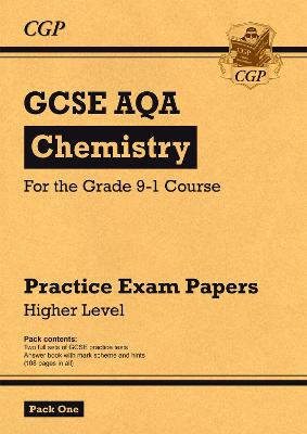 Book cover for Grade 9-1 GCSE Chemistry AQA Practice Papers: Higher Pack 1