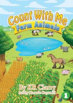 Book cover for Count With Me - Farm Animals