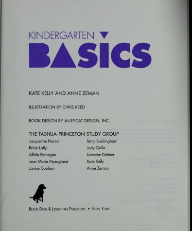 Book cover for Kindergarten Basics