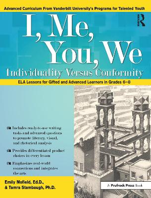 Book cover for I, Me, You, We