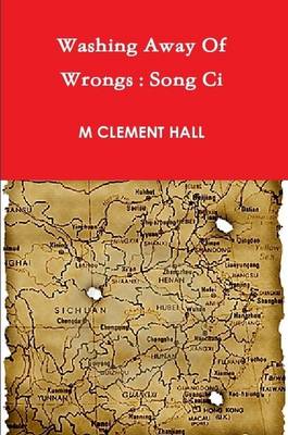 Book cover for Washing Away Of Wrongs: Song Ci