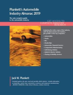 Cover of Plunkett's Automobile Industry Almanac 2019