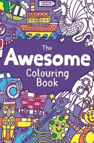 Cover of The Awesome Colouring Book