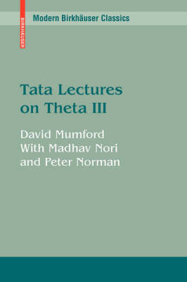 Cover of Tata Lectures on Theta