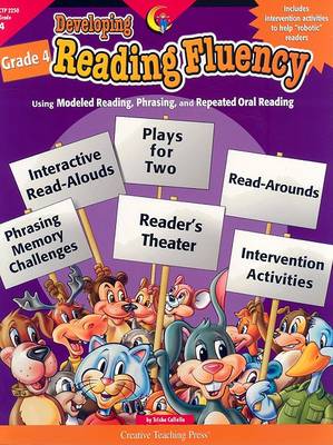 Book cover for Developing Reading Fluency, Grade 4