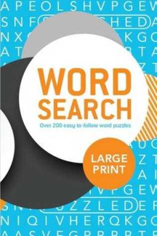 Cover of Large Print Wordsearch