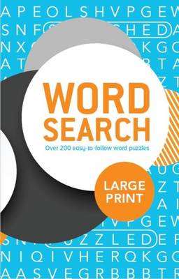 Book cover for Large Print Wordsearch