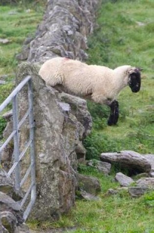 Cover of A Sheep Jumping Over a Stone Fence Journal