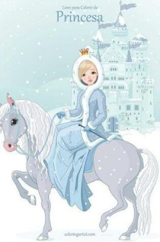 Cover of Livro para Colorir de Princesa 2