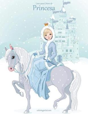 Cover of Livro para Colorir de Princesa 2