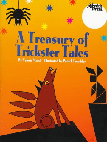 Book cover for A Treasury of Trickster Tales