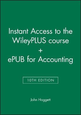 Book cover for Instant Access to the Wileyplus Course + Epub for Accounting 10e