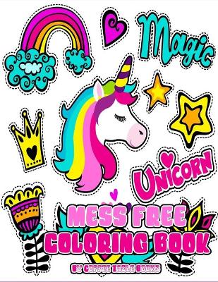 Book cover for Unicorn Mess Free Coloring Book