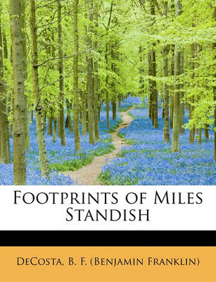 Book cover for Footprints of Miles Standish