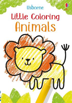 Book cover for Little Coloring Animals