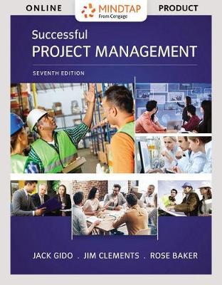 Book cover for Mindtap Decision Sciences, 2 Terms (12 Months) Printed Access Card for Gido/Clements/Baker's Successful Project Management