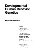 Book cover for Developmental Human Behaviour Genetics