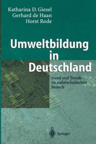 Cover of Umweltbildung in Deutschland